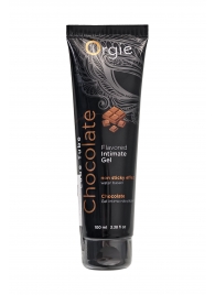 Интимный гель на водной основе Lube Tube Chocolate с шоколадным вкусом - 100 мл. - ORGIE - купить с доставкой в Кемерово