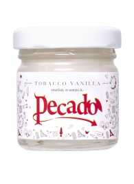 Массажная свеча Tobacco Vanilla - 35 мл. - Pecado - купить с доставкой в Кемерово