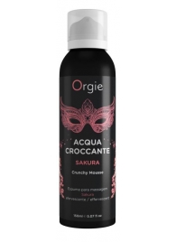 Хрустящая пенка для массажа Orgie Acqua Croccante Sakura с ароматом сакуры - 150 мл. - ORGIE - купить с доставкой в Кемерово
