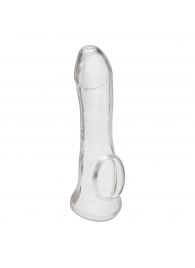 Прозрачная насадка на пенис Transparent Penis Enhancing Sleeve Extension - 15,9 см. - BlueLine - в Кемерово купить с доставкой