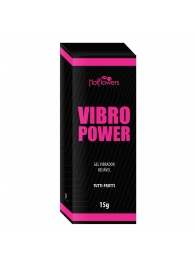 Жидкий вибратор Vibro Power со вкусом тутти-фрутти - 15 гр. - HotFlowers - купить с доставкой в Кемерово