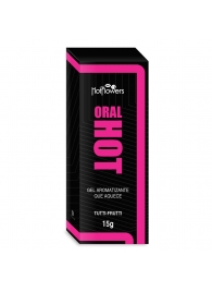 Гель для оральных ласк Oral Hot с согревающим эффектом - 15 гр. - HotFlowers - купить с доставкой в Кемерово