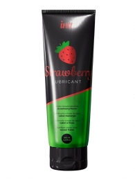 Смазка на водной основе с ароматом клубники Strawberry Lubricant - 100 мл. - INTT - купить с доставкой в Кемерово