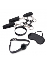 Набор для фиксации из 7 предметов Hogtie   Ball Gag Kit - Lux Fetish - купить с доставкой в Кемерово