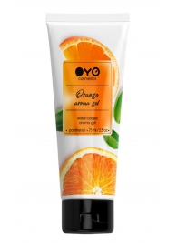 Лубрикант на водной основе OYO Aroma Gel Orange с ароматом апельсина - 75 мл. - OYO - купить с доставкой в Кемерово