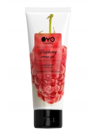 Лубрикант на водной основе OYO Aroma Gel Raspberry с ароматом малины - 75 мл. - OYO - купить с доставкой в Кемерово