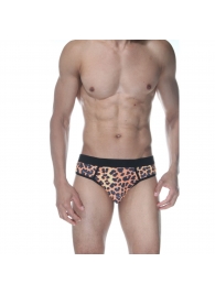 Сексуальные мужские трусы-джоки с леопардовым принтом - Don Moris купить с доставкой