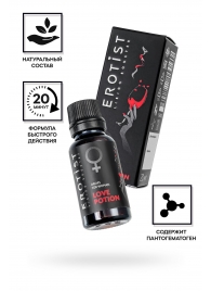 Возбуждающие капли для женщин Erotist Love Potion - 20 мл. - Erotist Libido Booster - купить с доставкой в Кемерово