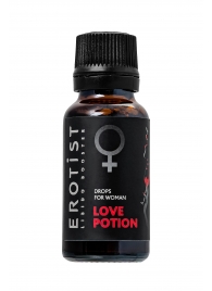 Возбуждающие капли для женщин Erotist Love Potion - 20 мл. - Erotist Libido Booster - купить с доставкой в Кемерово