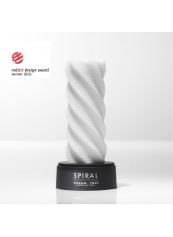 Белый 3D мастурбатор SPIRAL - Tenga - в Кемерово купить с доставкой