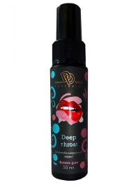 Спрей для горла Deep Throat с десенсибилизирующим эффектом и вкусом бабл-гам - 50 мл. - БиоМед - купить с доставкой в Кемерово