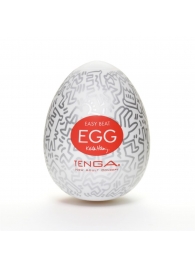 Мастурбатор-яйцо Keith Haring EGG PARTY - Tenga - в Кемерово купить с доставкой