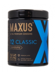 Классические презервативы MAXUS Classic - 12 шт. - Maxus - купить с доставкой в Кемерово