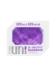 Фиолетовый мастурбатор-стимулятор Tenga Uni Amethyst - Tenga - в Кемерово купить с доставкой