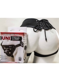 Универсальные трусики Harness UNI strap с корсетом - LOVETOY (А-Полимер) - купить с доставкой в Кемерово