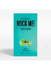 Жидкий вибратор Nuei Rock Me! с ароматом мяты - 20 мл. - Nuei cosmetics - купить с доставкой в Кемерово