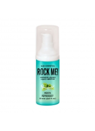 Жидкий вибратор Nuei Rock Me! с ароматом мяты - 20 мл. - Nuei cosmetics - купить с доставкой в Кемерово