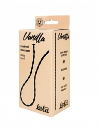 Черный уретральный массажер Glide Small - 30 см. - Lola Games - купить с доставкой в Кемерово