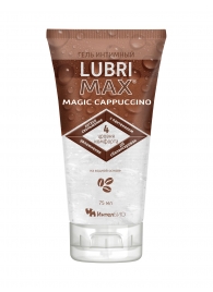 Интимный гель-смазка на водной основе Lubrimax Magic Cappuccino - 75 мл. - ИнтелБИО - купить с доставкой в Кемерово