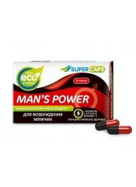 Возбуждающее средство Man’s power - 10 капсул (+1 в подарок) - SuperCaps - купить с доставкой в Кемерово