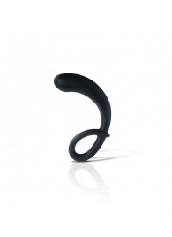 Черный массажер простаты Curving Curt - 13 см. - MyStim - купить с доставкой в Кемерово