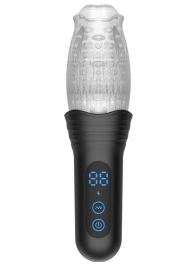 Автоматический мастурбатор Oral Sex Masturbator с функциями ротации, вибрации и фрикций - Secwell - в Кемерово купить с доставкой