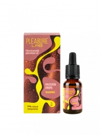 Капли с согревающим эффектом Passion Drips Warming - 15 мл. - Pleasure Lab - купить с доставкой в Кемерово