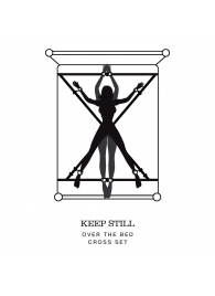 Набор для связывания на кровати Keep Still - Fifty Shades of Grey - купить с доставкой в Кемерово