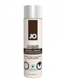 Водно-масляный лубрикант с охлаждающим эффектом JO Silicon free Hybrid Lubricant COOLING - 120 мл. - System JO - купить с доставкой в Кемерово