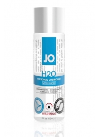 Возбуждающий лубрикант на водной основе JO Personal Lubricant H2O Warming - 60 мл. - System JO - купить с доставкой в Кемерово