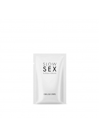 Полоски для орального секса Slow Sex Oral Sex Strips - 7 шт. - Bijoux Indiscrets - купить с доставкой в Кемерово