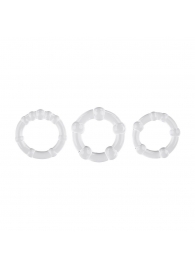 Набор из 3 эрекционных колец Erection Rings Set - Selopa - в Кемерово купить с доставкой