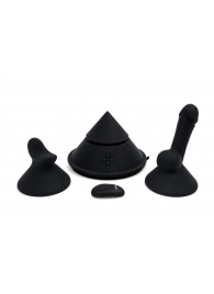 Конусный вибромассажер Cowgirl Cone с 2 насадками - CowGirl - купить с доставкой в Кемерово