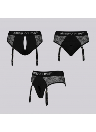 Трусики для фиксации насадок Strap-on-me Harness Lingerie Diva XS - Strap-on-me - купить с доставкой в Кемерово