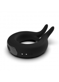 Черное эрекционное кольцо Marry Me Rechargeable Vibrating Cockring - Adrien Lastic - в Кемерово купить с доставкой