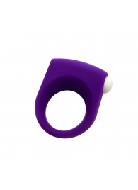 Фиолетовое эрекционное кольцо Puggle Vibrating Ring with Bullet - Adrien Lastic - в Кемерово купить с доставкой