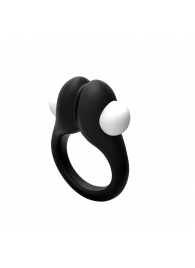 Черное эрекционное кольцо Zippy Vibrating Ring With Bullet - Adrien Lastic - в Кемерово купить с доставкой