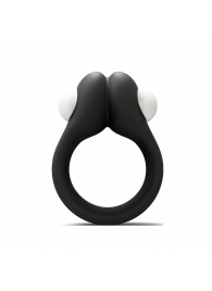 Черное эрекционное кольцо Zippy Vibrating Ring With Bullet - Adrien Lastic - в Кемерово купить с доставкой