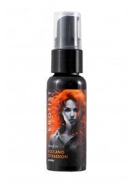 Гель с эффектом вибрации Volcano Of Passion со вкусом вишни - 25 мл. - Erotist Lubricants - купить с доставкой в Кемерово