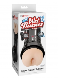 Мастурбатор-анус в колбе Super Banging Butthole - Pipedream - в Кемерово купить с доставкой