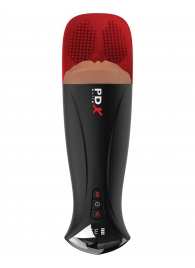 Мастурбатор-вагина в колбе с вибрацией Fuck-O-Matic Pro XL - Pipedream - в Кемерово купить с доставкой