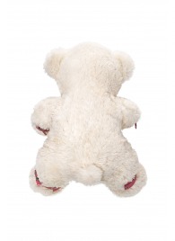 Бондажный набор: белый мишка с розовыми оковами и наручниками - Pecado - купить с доставкой в Кемерово