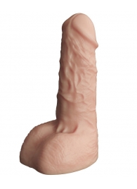 Телесный фаллоудлинитель с мошонкой Cock Next - 17 см. - LOVETOY (А-Полимер) - в Кемерово купить с доставкой