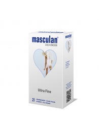 Особо тонкие презервативы Masculan Ultra Fine - 21 шт. - Masculan - купить с доставкой в Кемерово