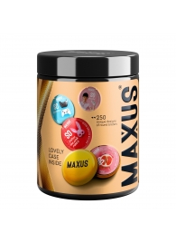 Точечные презервативы MAXUS 2000 Amazing Dots с железным кейсом - 15 шт. - Maxus - купить с доставкой в Кемерово