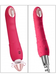 Малиновая насадка на душ с вибрацией Showers to orgasm - 20,1 см. - Orion - купить с доставкой в Кемерово
