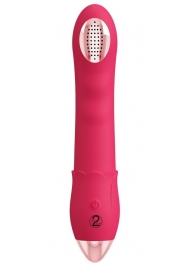 Малиновая насадка на душ с вибрацией Showers to orgasm - 20,1 см. - Orion - купить с доставкой в Кемерово