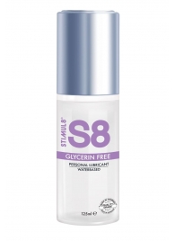 Лубрикант на водной основе S8 Glycerin Free без глицерина - 125 мл. - Stimul8 - купить с доставкой в Кемерово