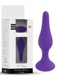 Фиолетовая анальная втулка Silcone Purple Plug Small - 10 см. - Boys of Toys в Кемерово Фиолетовая анальная втулка Silcone Purple Plug Small - 10 см. - Boys of Toys