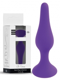 Фиолетовая анальная втулка Silcone Purple Plug Extra Large - 15,5 см. - Boys of Toys в Кемерово Фиолетовая анальная втулка Silcone Purple Plug Extra Large - 15,5 см. - Boys of Toys